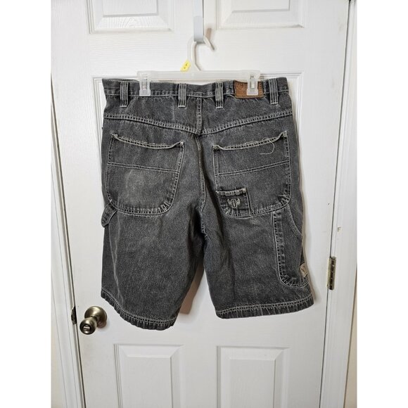 Vintage Y2K Outkast Clothing 38x12 Baggy Denim Shorts Hip Hop VTG 90s Andre 3000 - Picture 5 of 8